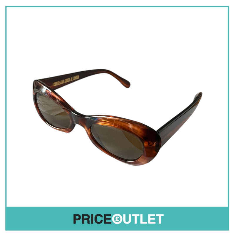 Brown Patterned Frame Sunglasses RRP £325