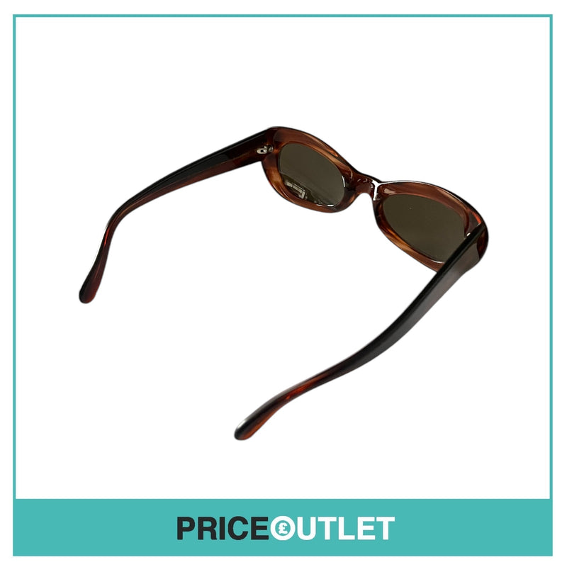 Brown Patterned Frame Sunglasses RRP £325
