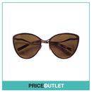 Pink Reflective Lens Sunglasses With Pattern Detail RRP £325