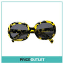 Yellow & Black Patterned Frame Sunglasses RRP £325
