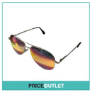Rainbow Effect Reflective Lens Sunglasses RRP £325