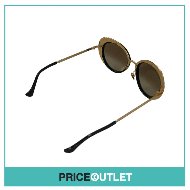 Black & Gold Frame Sunglasses RRP £325 (4)