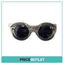 Clear & Black Patterned Frame Sunglasses RRP £325