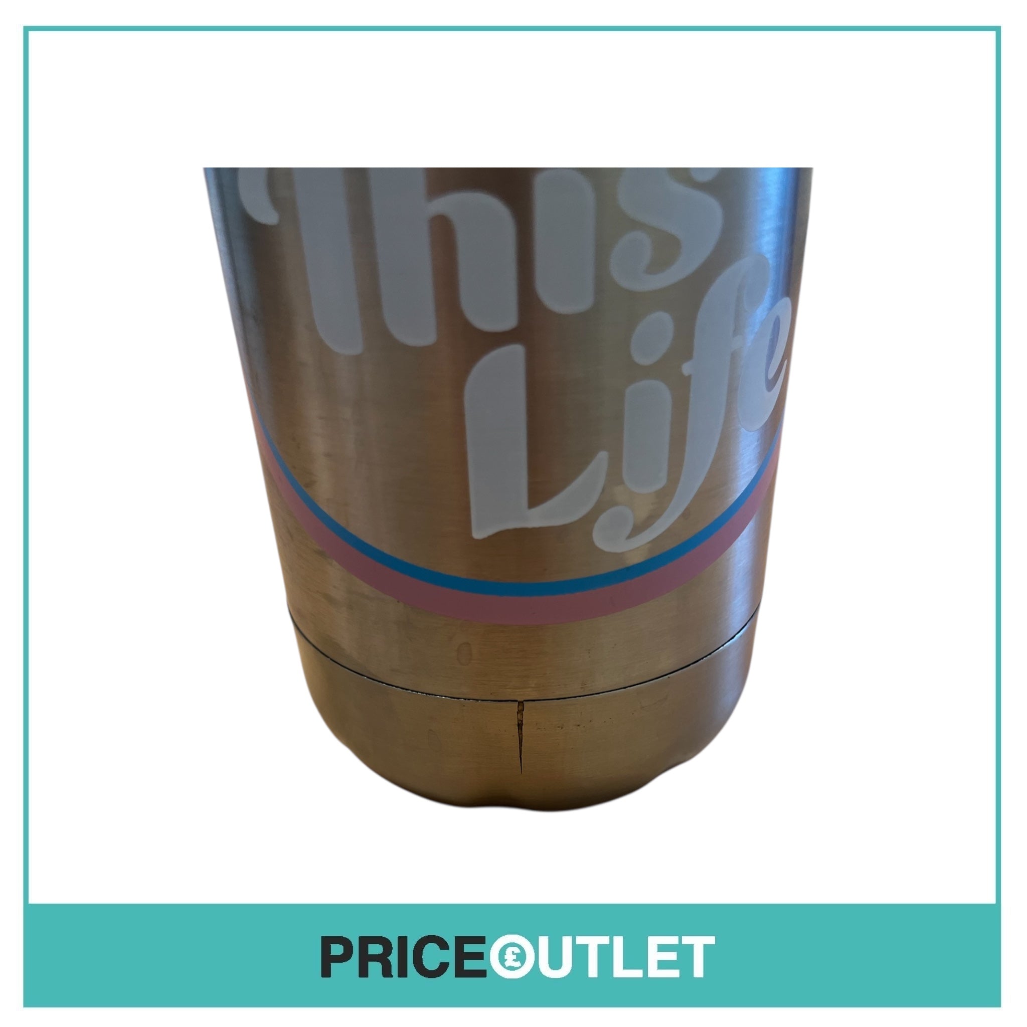 Take That - This Life - Silver Water bottle (Damaged)