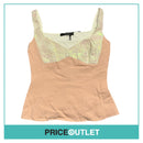 Giles - Nude and Iridescent Sleeveless Top - Size 42 - BRAND NEW WITH TAGS