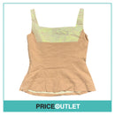 Giles - Nude and Iridescent Sleeveless Top - Size 42 - BRAND NEW WITH TAGS