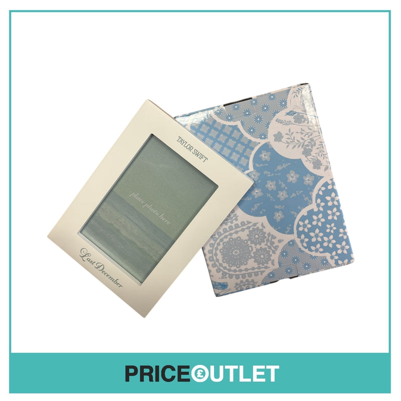 Taylor Swift - 1989 White Picture Frame - Last December