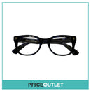 Clear Lens Purple & Black Patterned Frame Glasses RRP £325