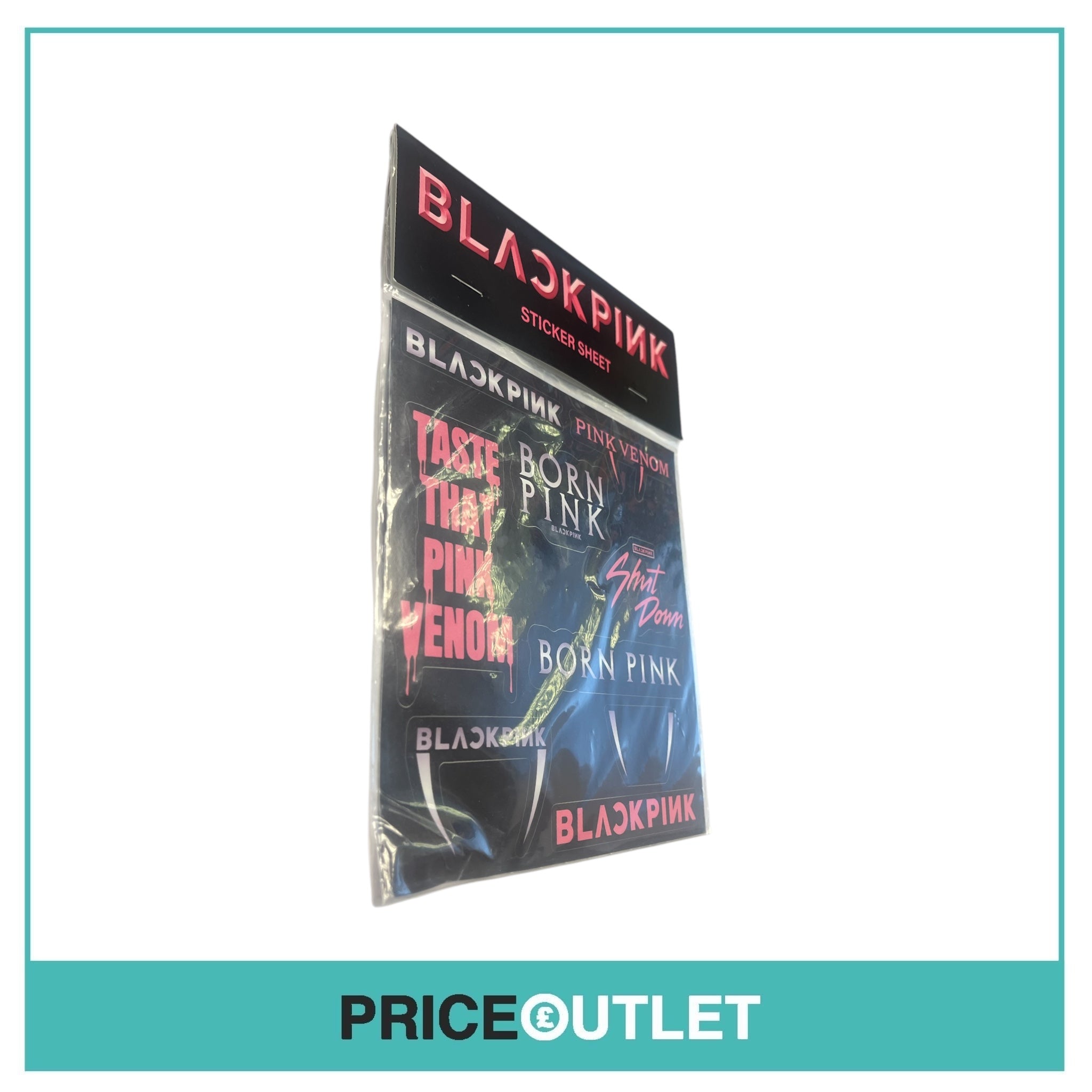 Blackpink - Sticker Sheet - Born Pink, Shut down, Pink Venom