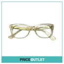 No Lens Gold Glitter Clear Frame Glasses RRP £325