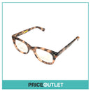 No Lens Pink & Brown Patterned Frame Glasses RRP £325