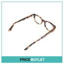 No Lens Pink & Brown Patterned Frame Glasses RRP £325