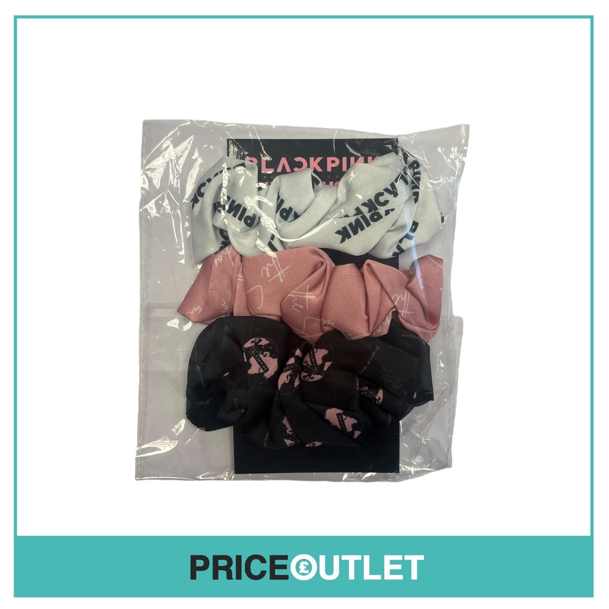Blackpink - Livestream Concert - The Show - 3 Pack Of Scrunchies - BRAND NEW
