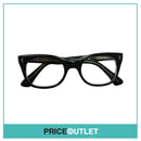 Clear Lens Black & Clear Dot Effect Glasses RRP £325