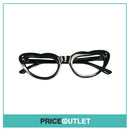 No Lens Black Heart Shaped Frame Glasses RRP £325