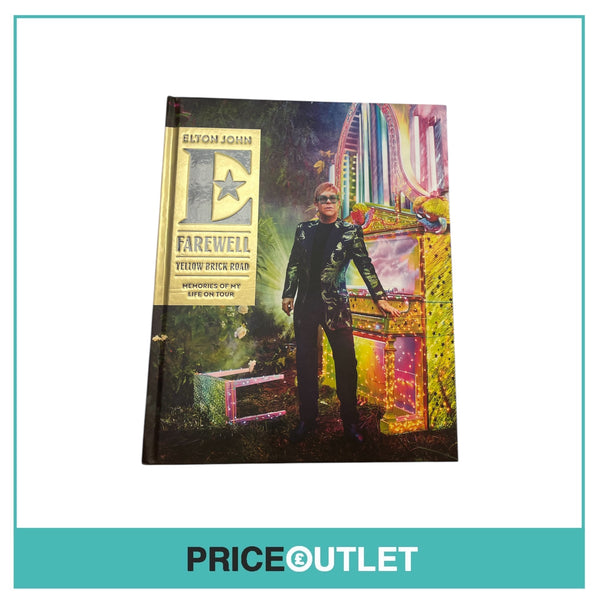 Elton John - Farewell Yellow Brick Road - Memories Of My Life On Tour Book (Slight Damage)