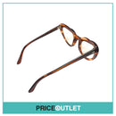 Clear Lens Brown Pattern Heart Shaped Frame Glasses RRP £325