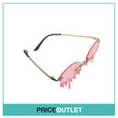 Blackpink x Selena Gomez - Ice Cream Pink Drip Sunglasses