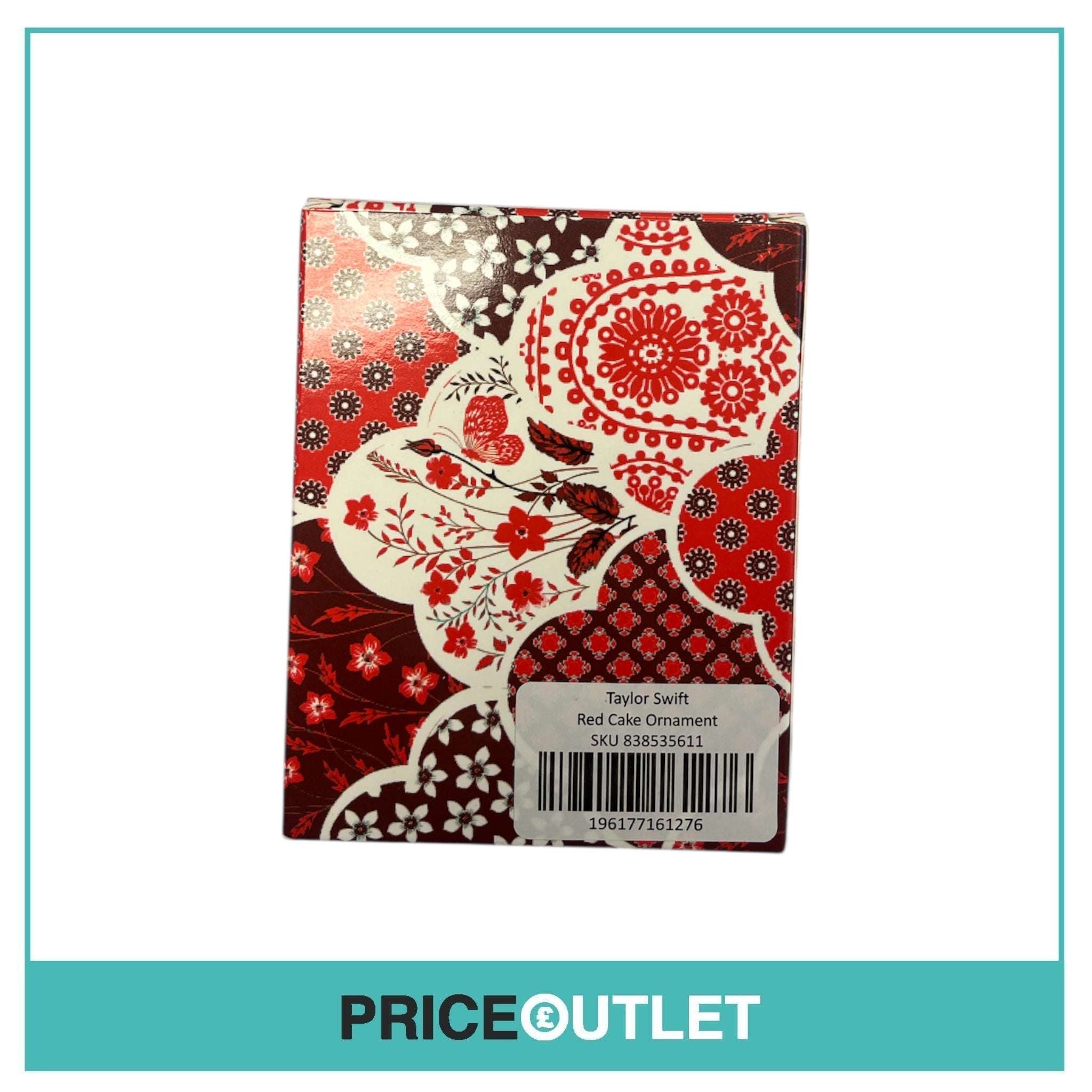 Taylor Swift - Red Cake Ornament - BRAND NEW (Damaged)