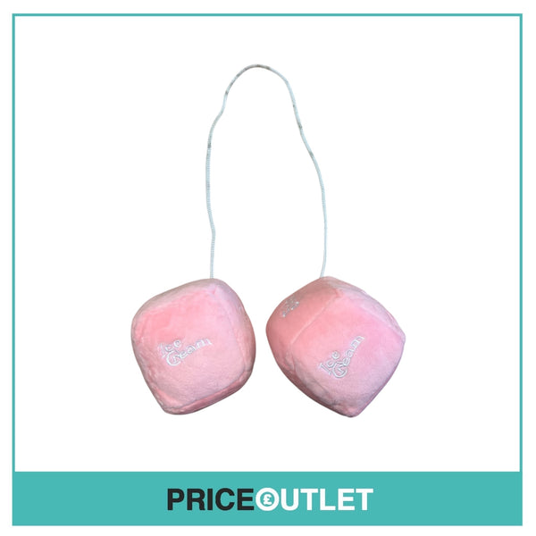 Blackpink x Selena Gomez - Ice Cream Fuzzy Dice (Damaged)