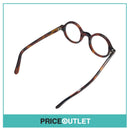 Clear Lens Brown Tortoiseshell Round Glasses RRP £325 (2)