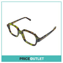 No Lens Green & Brown Tortoiseshell Frame Glasses RRP £325