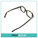 No Lens Green & Brown Tortoiseshell Frame Glasses RRP £325