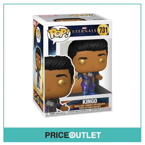 Funko - Marvel Eternals - Kingo #731 - Brand New In a Free Pop Protector