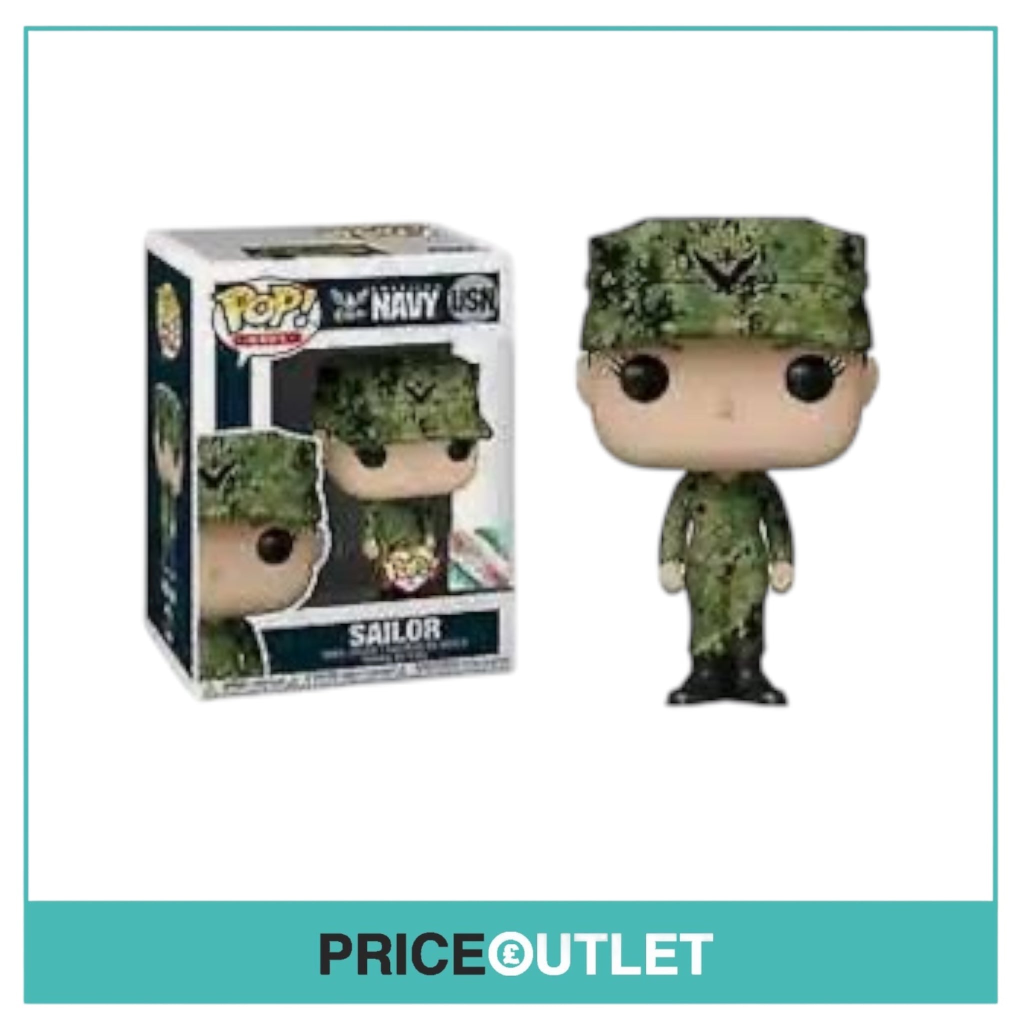 Funko - America’s Navy Female Sailor - Brand New In A Free Pop Protector
