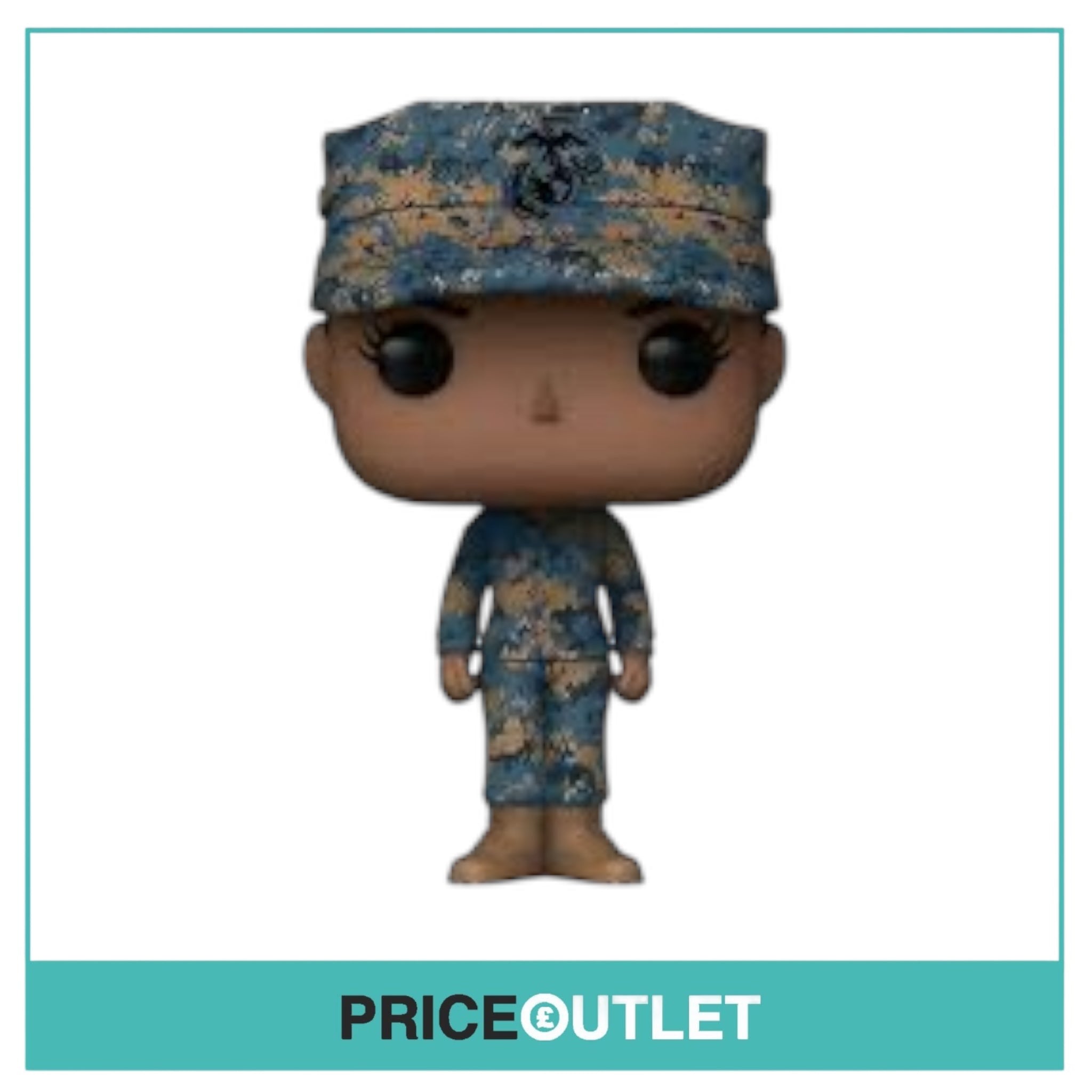 Funko - Marines - Female Marine 3 - Brand New In A Free Pop Protector
