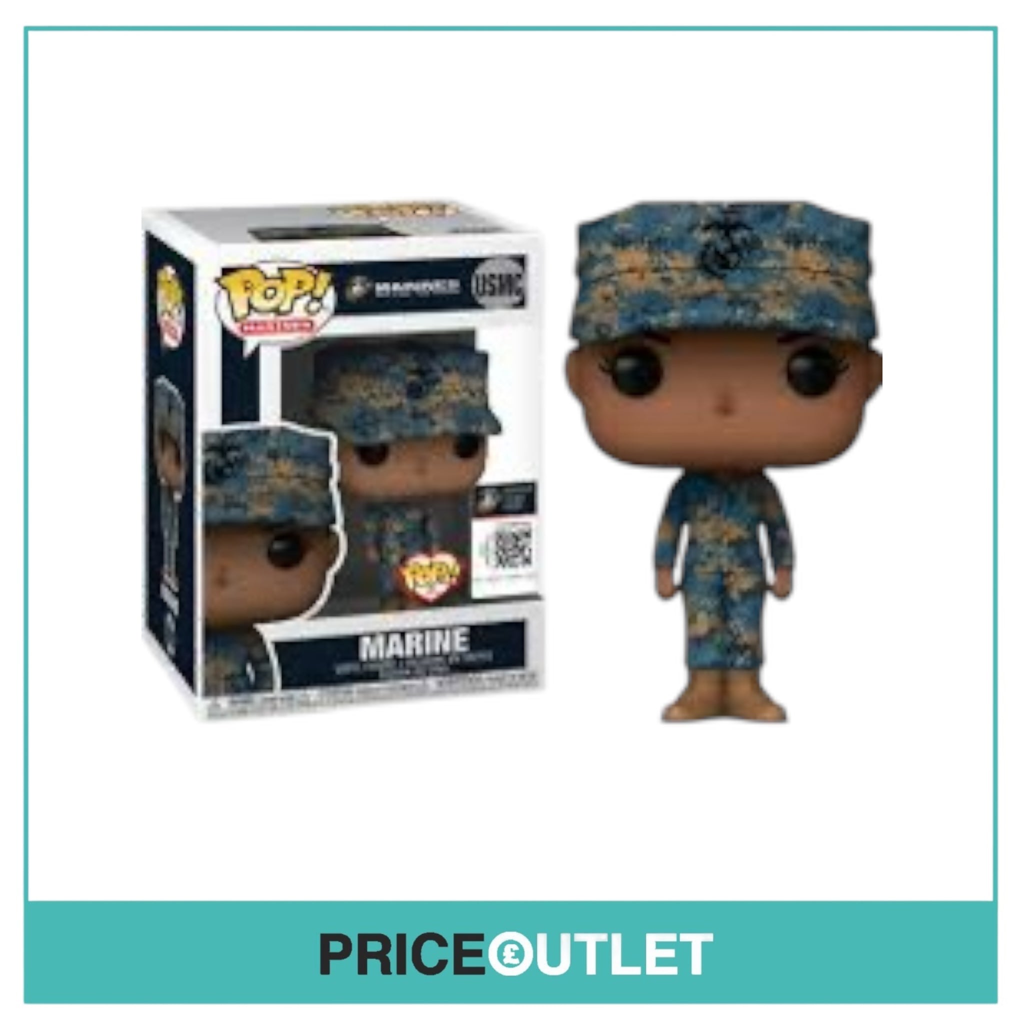 Funko - Marines - Female Marine 3 - Brand New In A Free Pop Protector