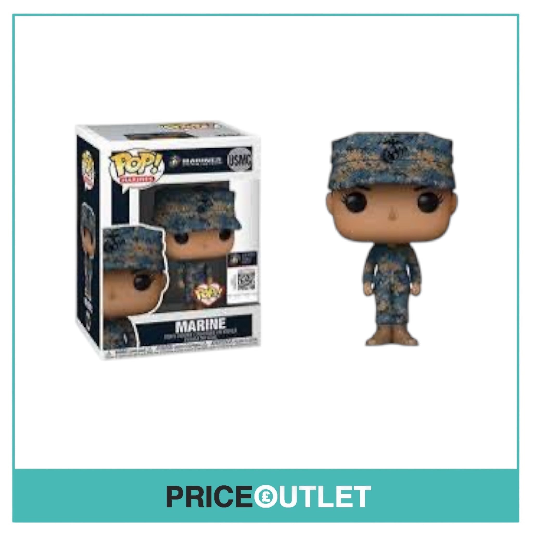 Funko - Marines - Female Marine 2 - Brand New In A Free Pop Protector