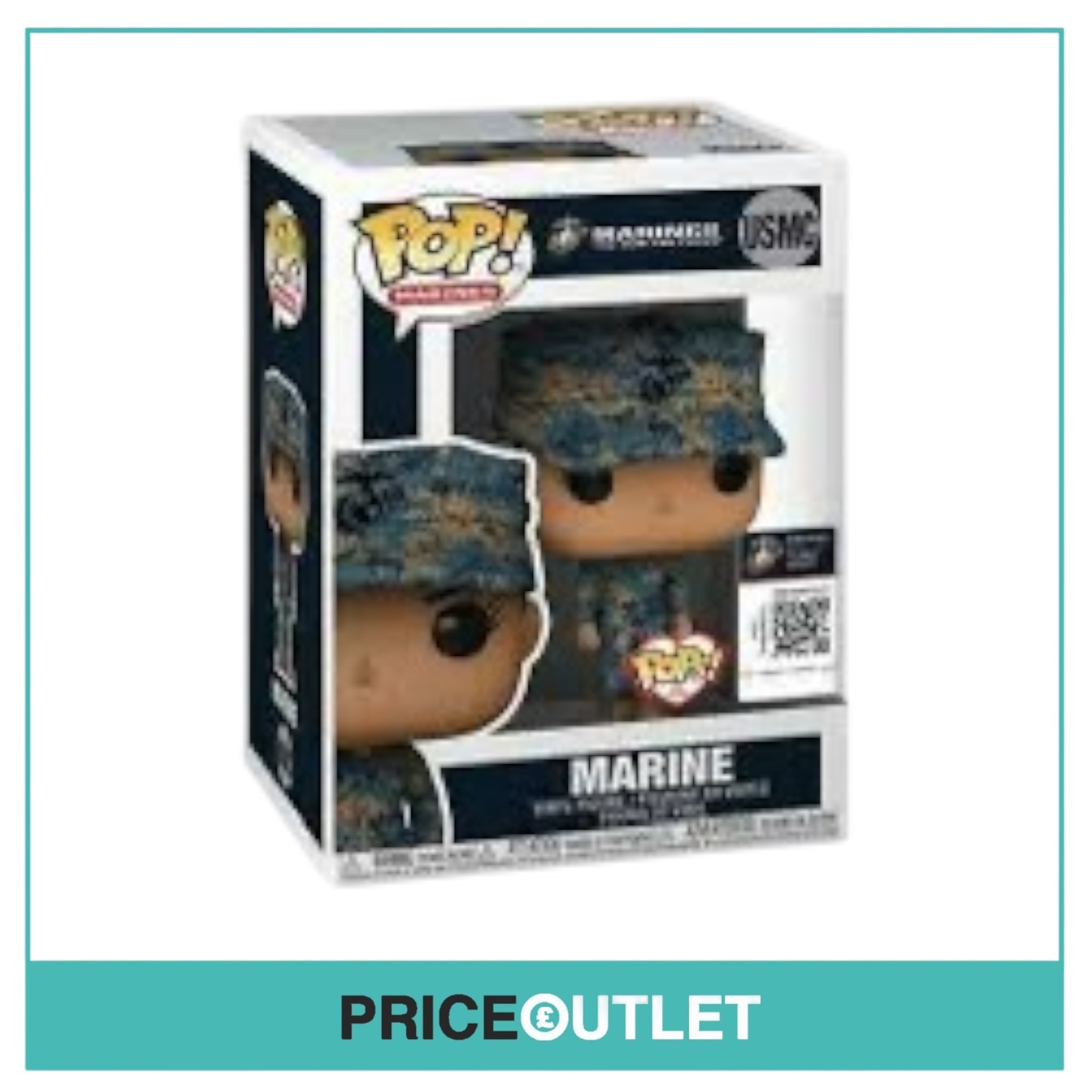Funko - Marines - Female Marine 2 - Brand New In A Free Pop Protector