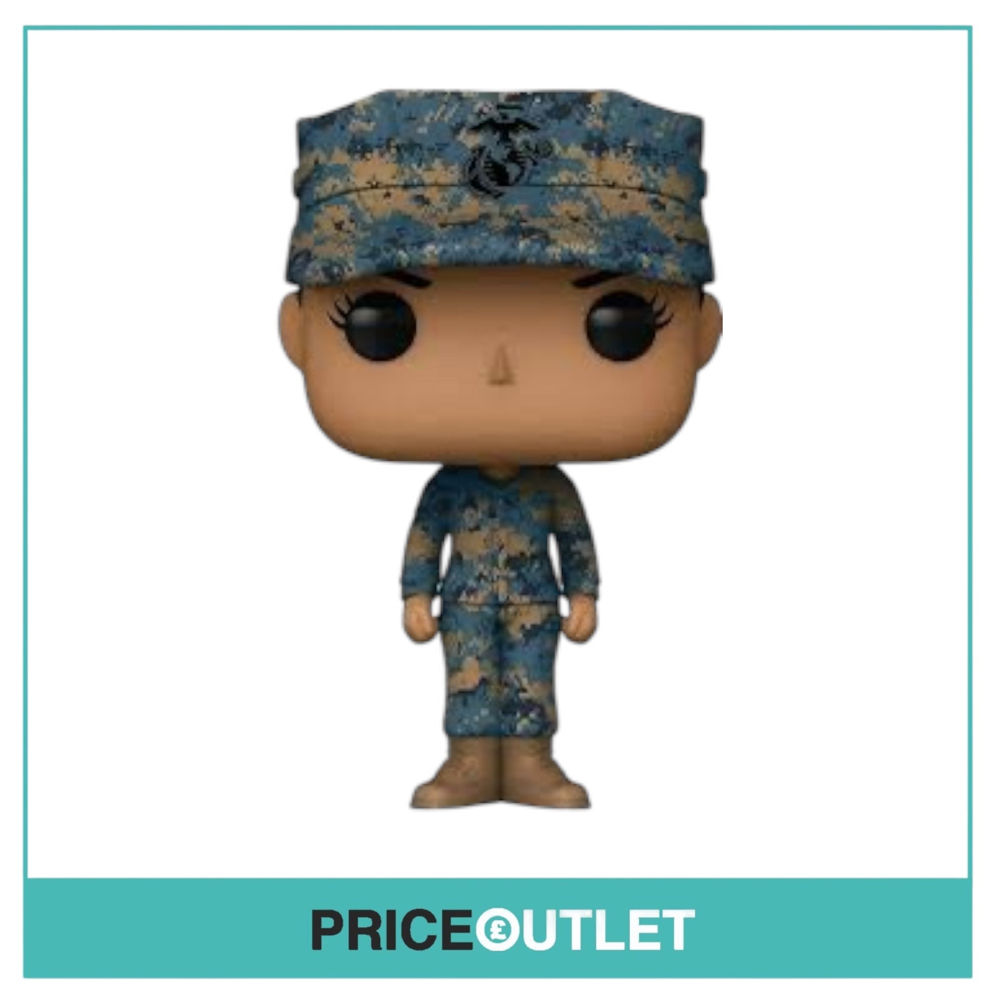 Funko - Marines - Female Marine 2 - Brand New In A Free Pop Protector