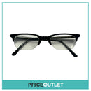 Clear Lens Black Frame Glasses RRP £325 (32)