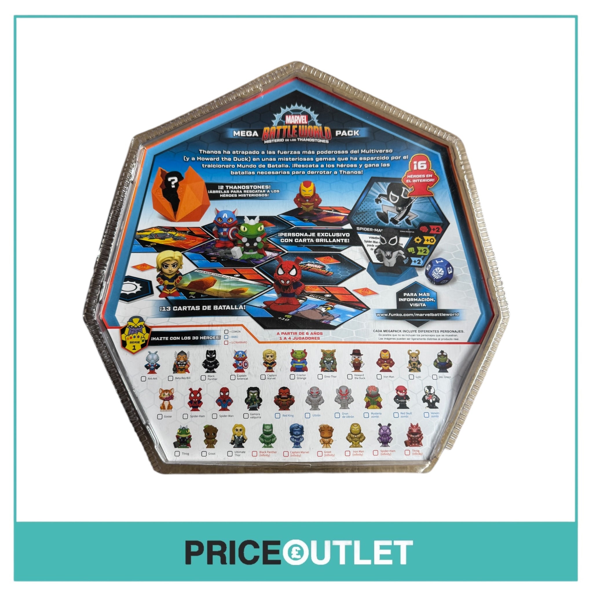 Funko - Marvel Battleworld Series 1 Mega Pack Spanish - Brand New