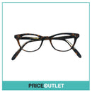 No Lens Gold & Black Pattern Frame Glasses RRP £325