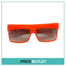 Bright Orange Square Frame Sunglasses RRP £325