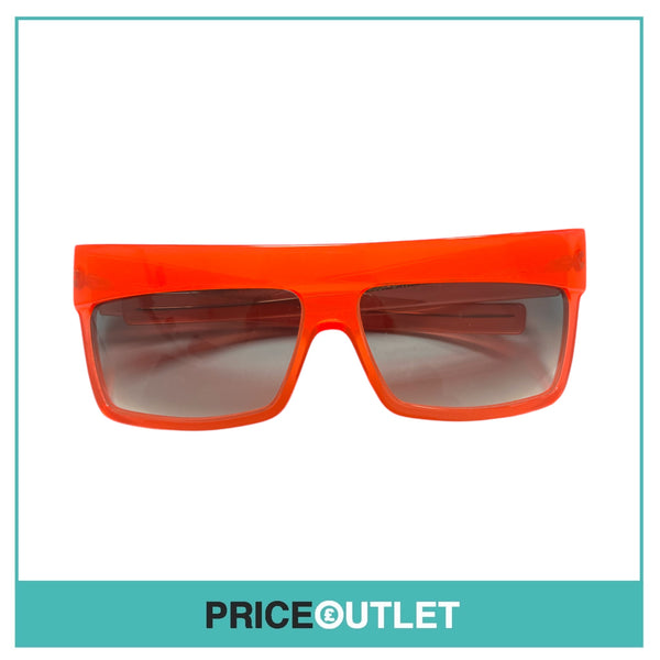Bright Orange Square Frame Sunglasses RRP £325
