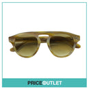 Green & Brown Striped Patterned Sunglasses RRP £325