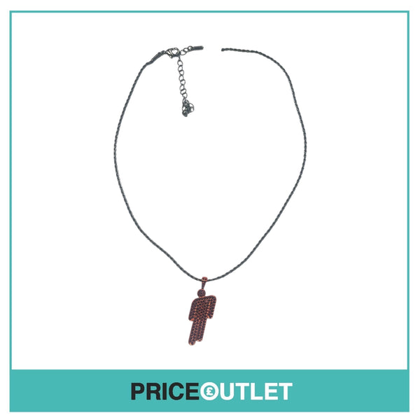 Billie Eilish - Red Bejewelled Blohsh Necklace (Damaged)