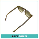 Green & Brown Striped Patterned Sunglasses RRP £325