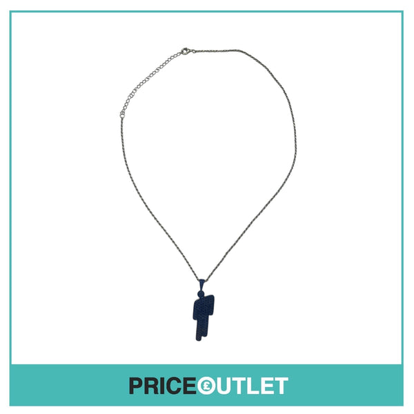 Billie Eilish - Blue Bejewelled Blohsh Necklace
