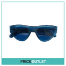 Blue Translucent Frame Sunglasses With Blue Lens RRP £325