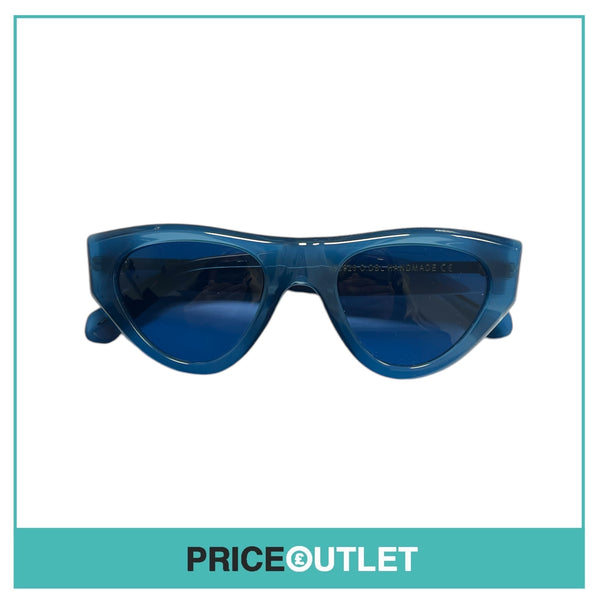 Blue Translucent Frame Sunglasses With Blue Lens RRP £325