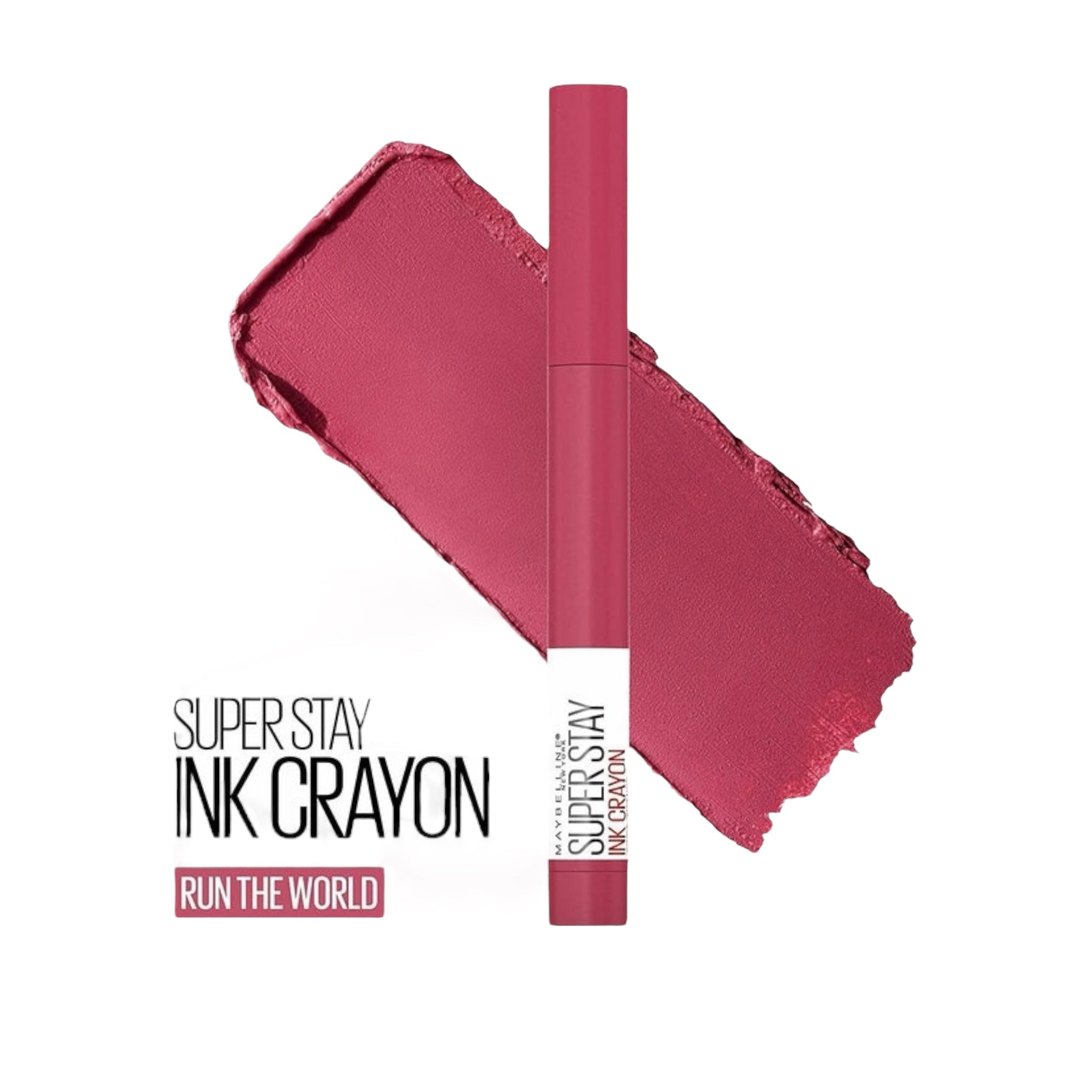 Maybelline - Super Stay Ink Crayon - Lip Crayon - Shade 80 ‘Run The World’ - BRAND NEW