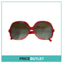 Reflective Lens Pink Translucent Frame Sunglasses RRP £325