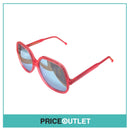 Reflective Lens Pink Translucent Frame Sunglasses RRP £325