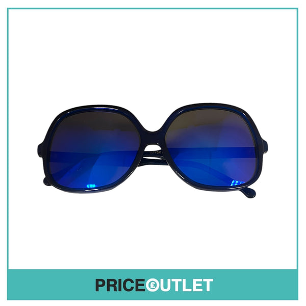 Blue Lens Dark Blue Translucent Frame Sunglasses RRP £325