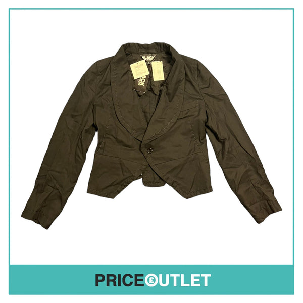 Comme des Garçons Black - Ladies Black Cropped Jacket - Size XS - BRAND NEW WITH TAGS